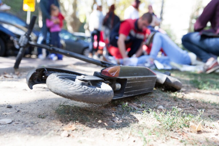 scooter accident